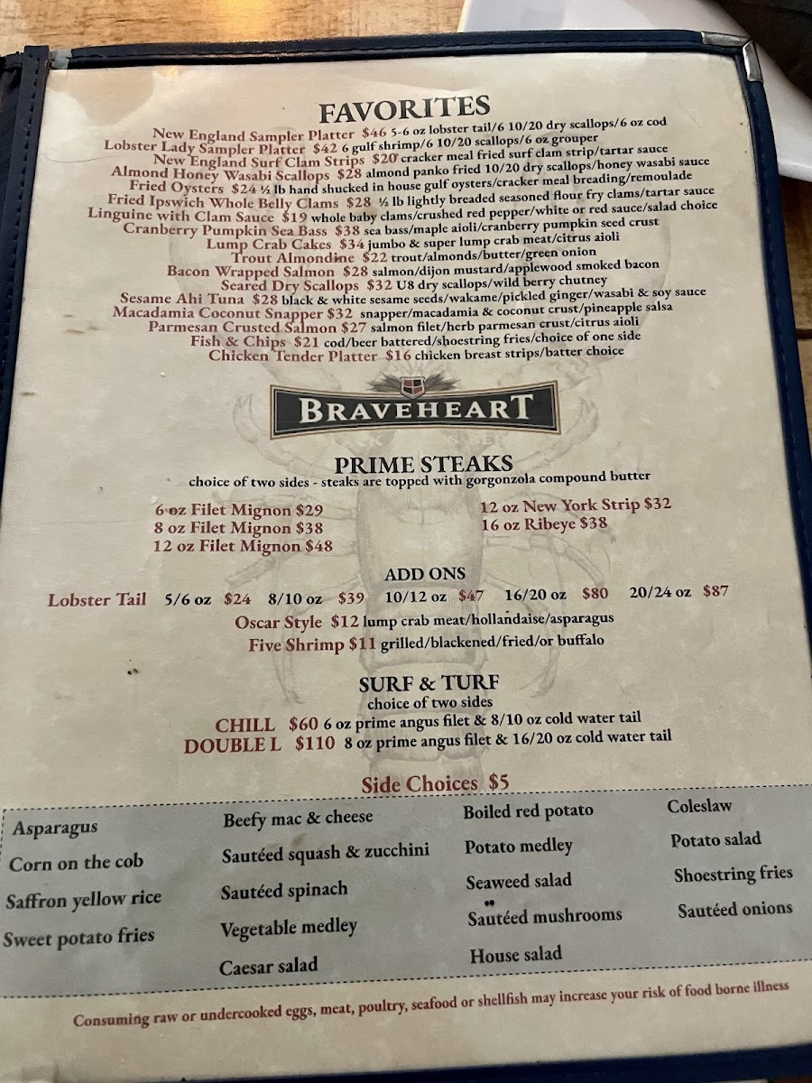 Lobster Lady Seafood Market Menu - Image 4